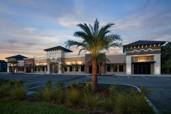 Front entrance of Ellingson Properties Office